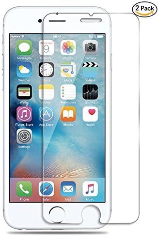 iPhone 7 Screen Protector Glass, ILUXUS iPhone 7 Tempered Glass Screen Protector for Apple iPhone 7, iPhone 6S, iPhone 6 (2-Pack)
