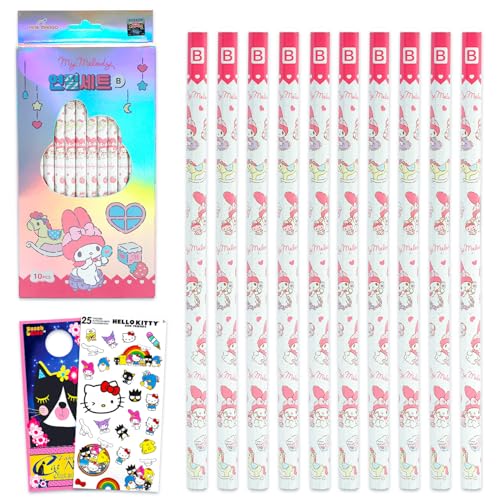 Set de 10 lápices SANRIO My Melody para salón miniatura 1