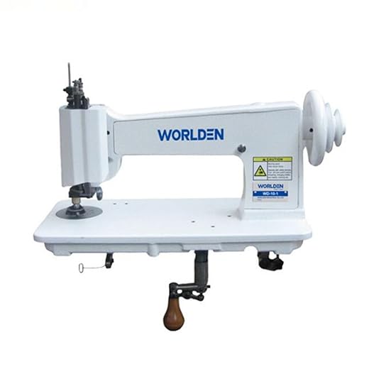 Handle Operated Single Needle Chain Stitch Embroidery Machine - Replacement Vintage Cornely Singer 114w103 - Universal Feed Designs Chainstitch & Moss Stitch