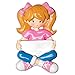 PERSONALIZED CHRISTMAS ORNAMENTS CHILD- GIRL WITH IPAD