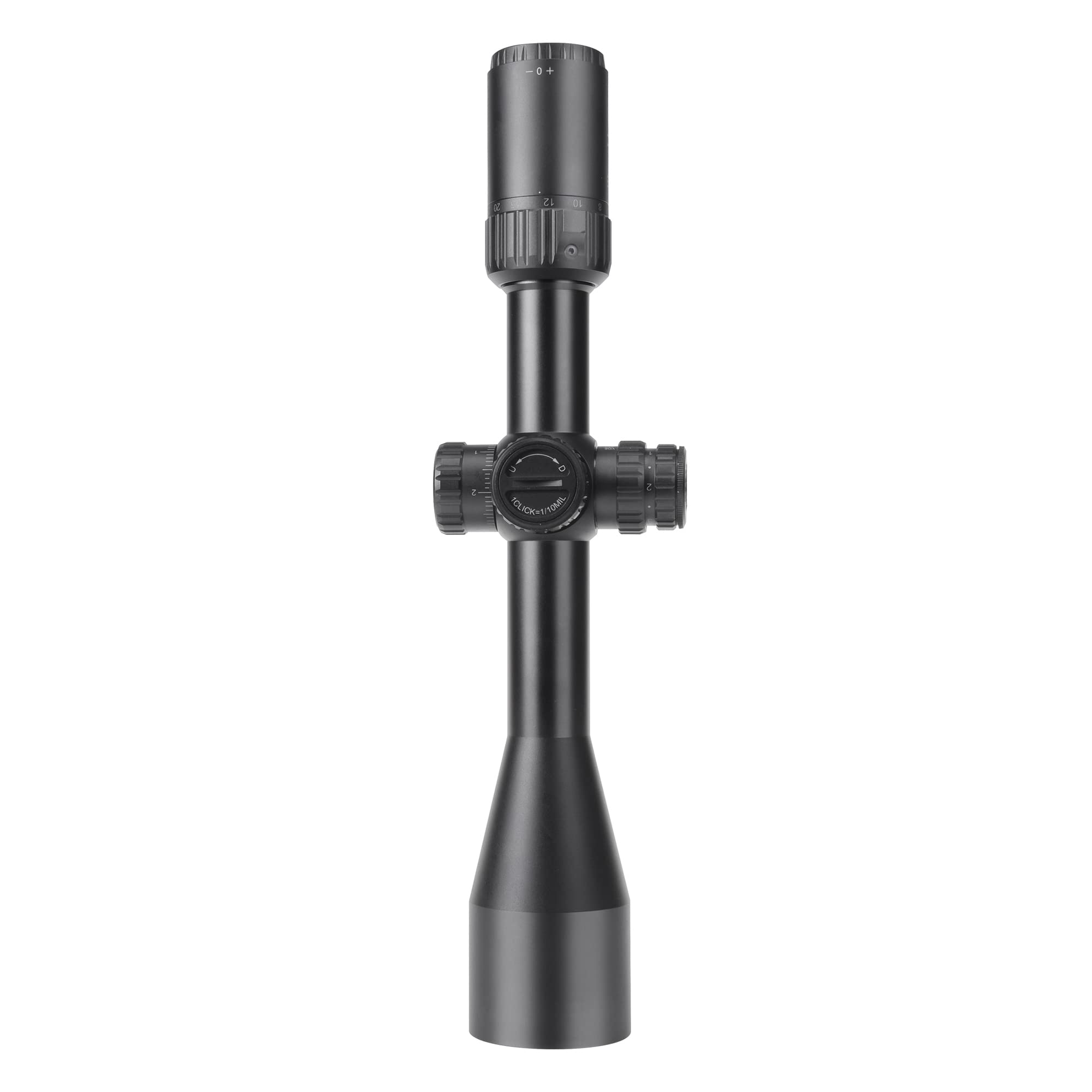 WestHunter Optics TD 5-25x50 SFIR FFP Mira Telescópica, Tubo 30mm Primer Plano Focal, Iluminación Roja, Precisión 1/10 MIL, Visor Competición - Indicado Únicamente para Actividades Deportivas