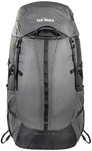 Tatonka Tourenrucksack Kings Peak 45l RECCO - Ultraleichter Wanderrucksack mit Rückenbelüftung und Recco-Notfall-Reflektor - 45 Liter Volumen (black)