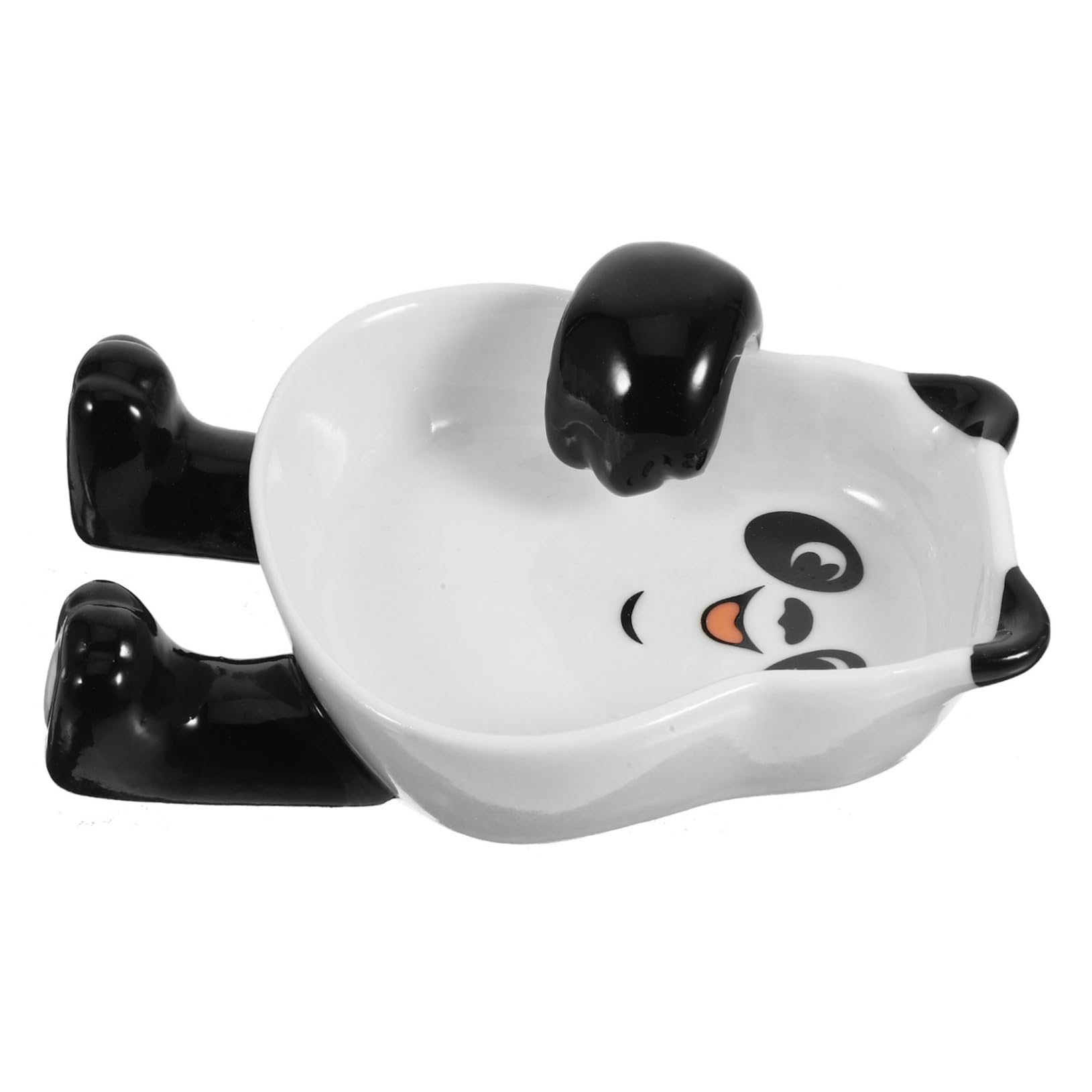PRETYZOOM 4 Pezzi Poggiamestolo in Ceramica Ciotola Per Salsa Multifunzionale E Porta Bacchette
