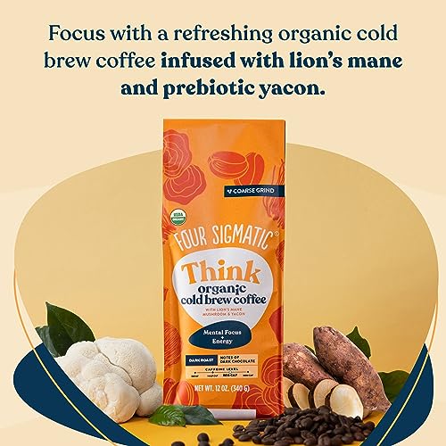 Four Sigmatic Organic Cold Brew Coffee with Lion's Mane & Chaga - Image 3