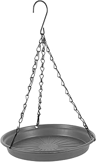 SECFOU Bird Feeding Tray Bird Feeders for Outdoors Bandejas Para Comida Bird Cage Feeder Tree Bird Feeders Plastic Bird Bath Window Bird Feeders Parrot Feeder Bird Breeding Box Bathtub