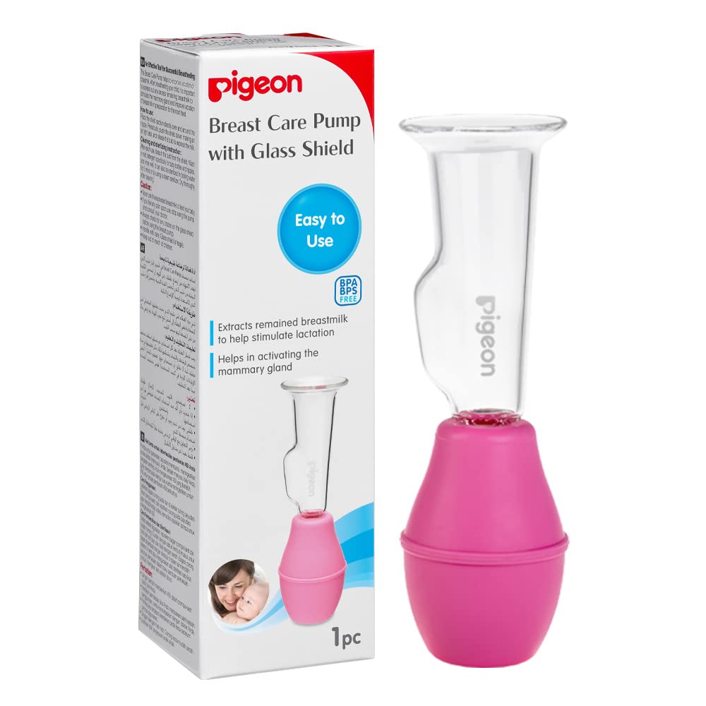 Sponsored Ad – Pigeon, Breast Care Pump With Glass Shield, Milk Production Increase, Improves Lactation, Pain-Free Extraction