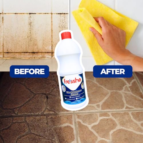 Image of Tiles & Bathroom Cleaner (750 ML) | Powerful Stain Remover for Ceramic, Marble & Granite | Deep Cleaning Liquid for Tiles, Floors & Surfaces