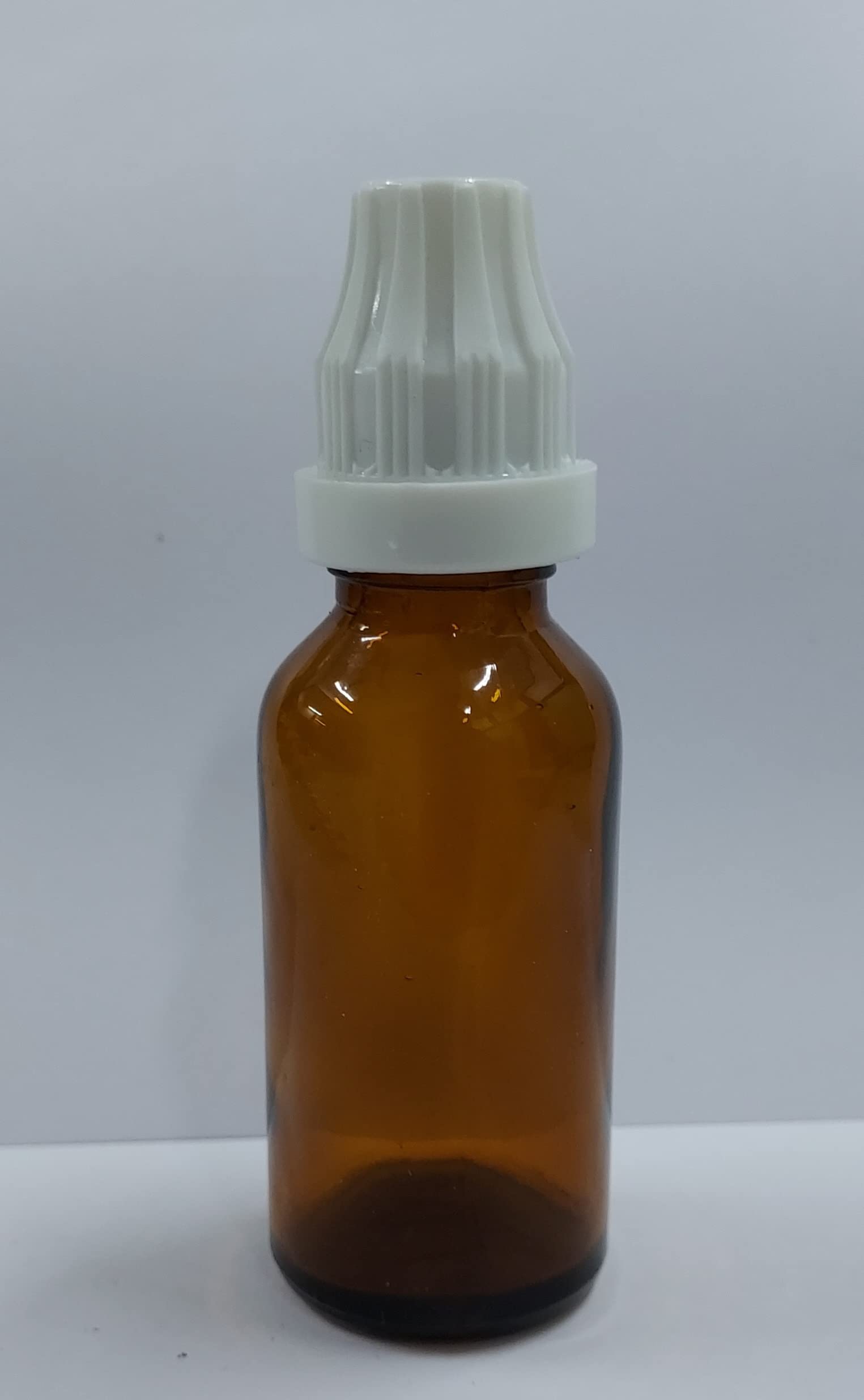 HomeoPAT Amber Coloured Glass Empty Bottle With Inner Dropper & White Cap pack of 8 || 30ml each|| 100% Leak Proof for Oil/Liquid/Homeo-Pharma Grad-image-44