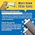LCF Alkaline Countertop Water Filter, ???????????????????????? ???????????????? Enhanced 6-Stage Stainless Steel Water Filter for Sink Faucet, Reduces Heavy Metals, Bad Taste & 99% Chlorine, 16,000 Gallons(2 Filters)