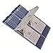 10PCS/Set Argon Arc Welding Tungsten Needle Rod Tungsten Electrode For Aluminum Alloy Welding WZ8 Argon Arc Welding Rods (Diameters:1MM)