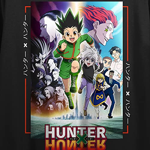 Hunter X Hunter Key Characters Women's Black Crop-2