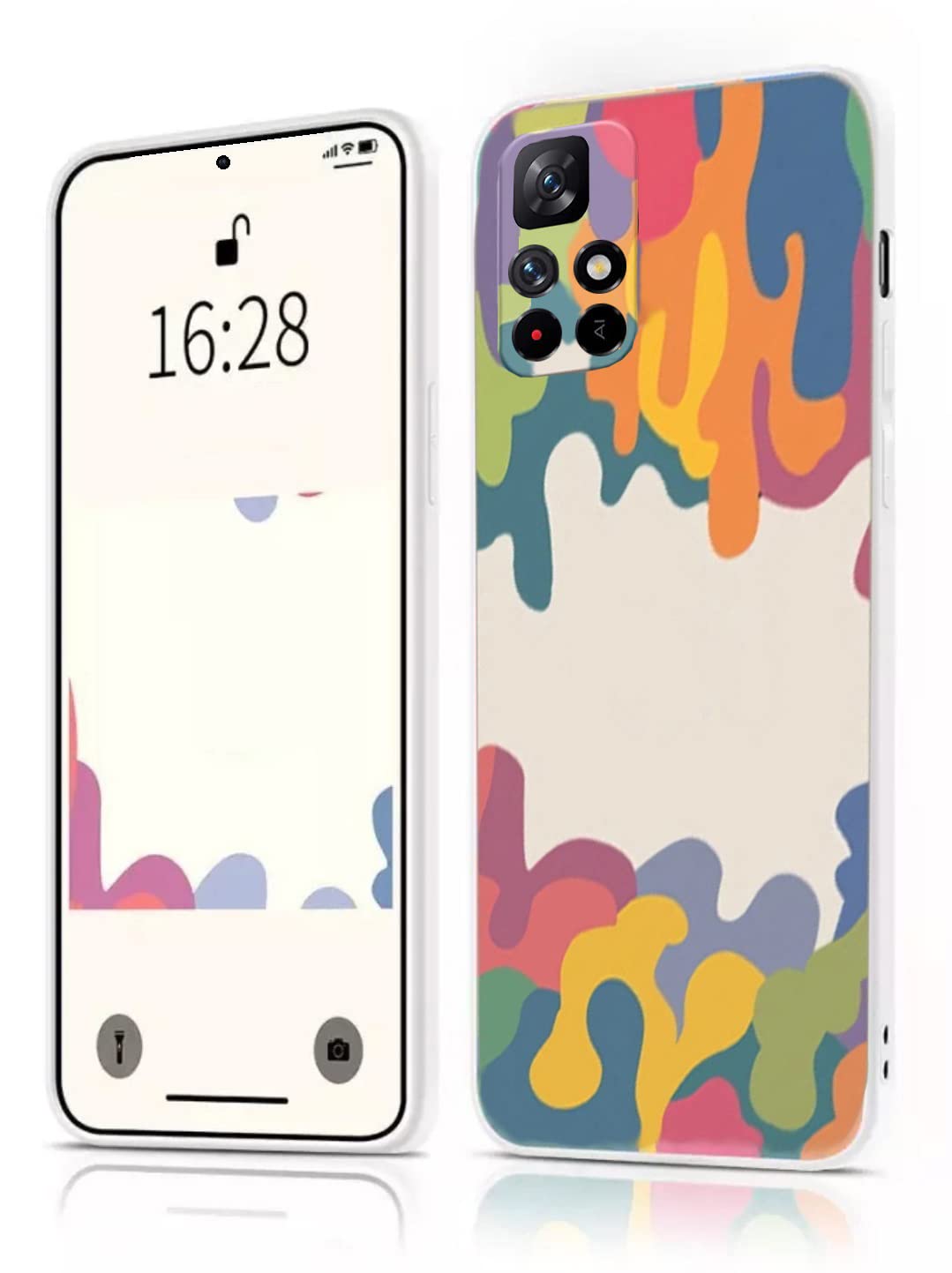 MOBITUSSION Shockproof Camera Protection Back Cover Compatible for Redmi Note 11T (Snow White, Printed Silicone Case) (B09SBPX4GT) Amazon Price History, Amazon Price Tracker