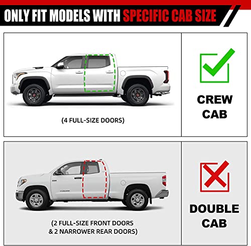 Estribos laterales 6 pulgadas para Ford Ranger 2019-2026 miniatura 4