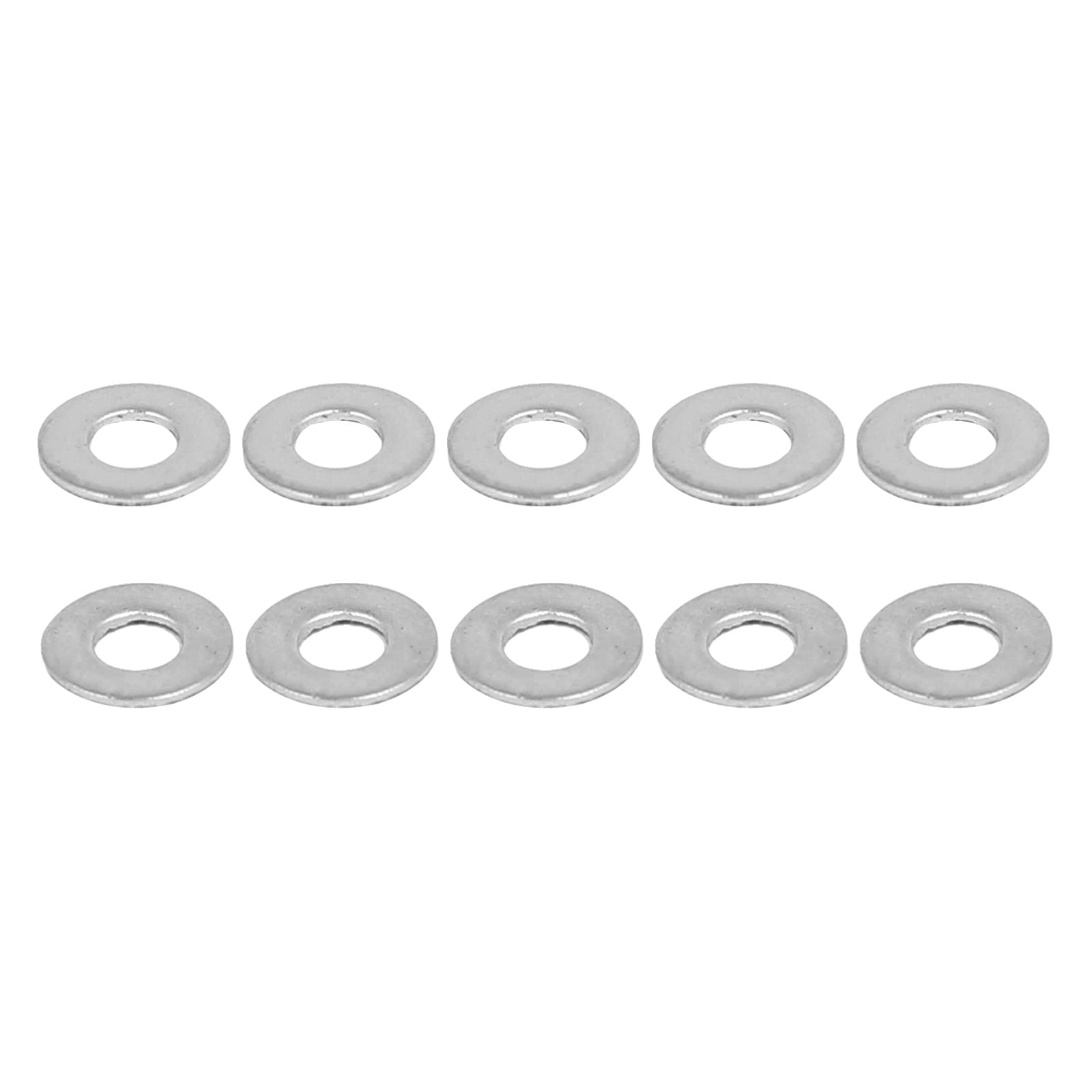 DTGN 1.6mmx4mmx0.3mm(IDxODxT) 304 Stainless Steel Flat Washers, 400Pack, Good for Industrial Machinery, Flat Ring Gaskets