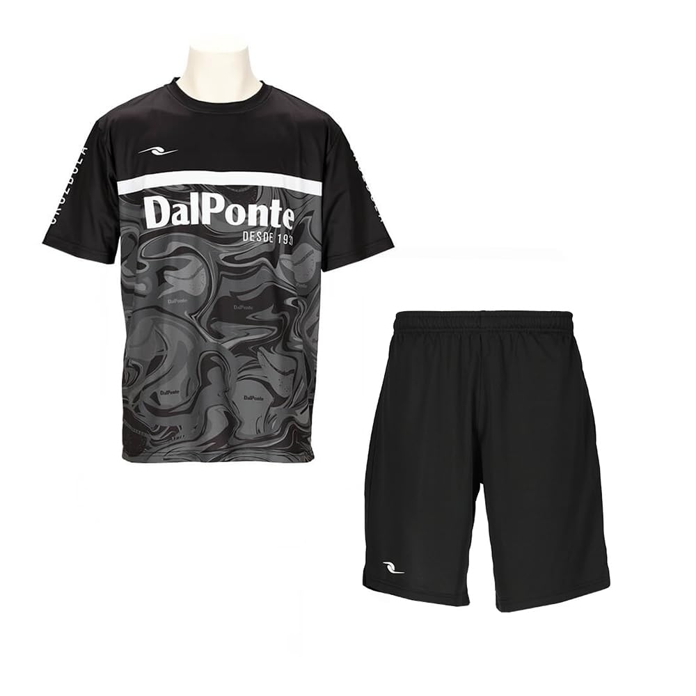 ダウポンチ(DalPonte) サッカー・フットサルウェア 昇華プラシャツ・パンツセット メンズ BLA(ブラック) Amazon | [ダウポンチ] サッカー・フットサルウェア 昇華プラシャツ