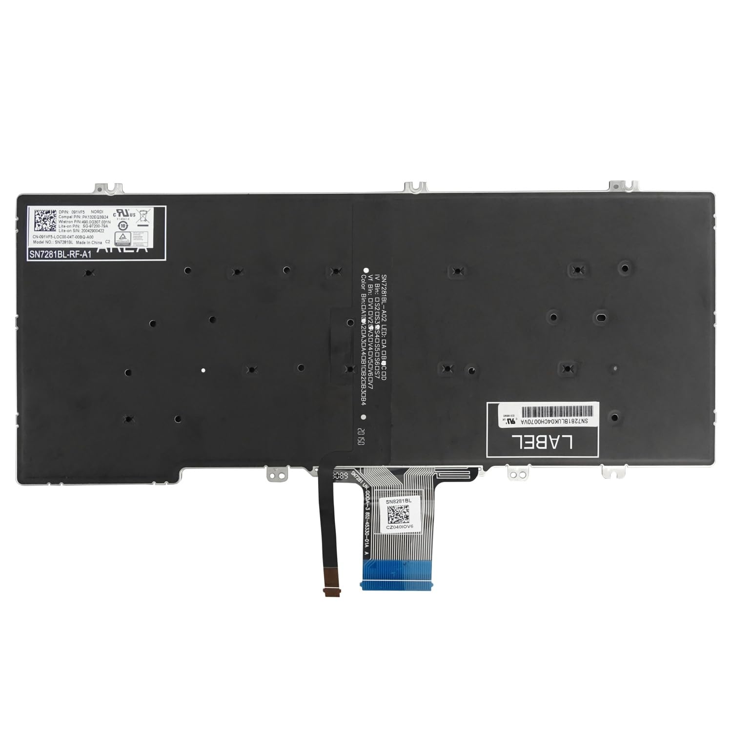Phím Nhật Dell Latitude 5300/5310/7300/7200/3300 Key Japan Zin  Có đèn Led) I.1105249479