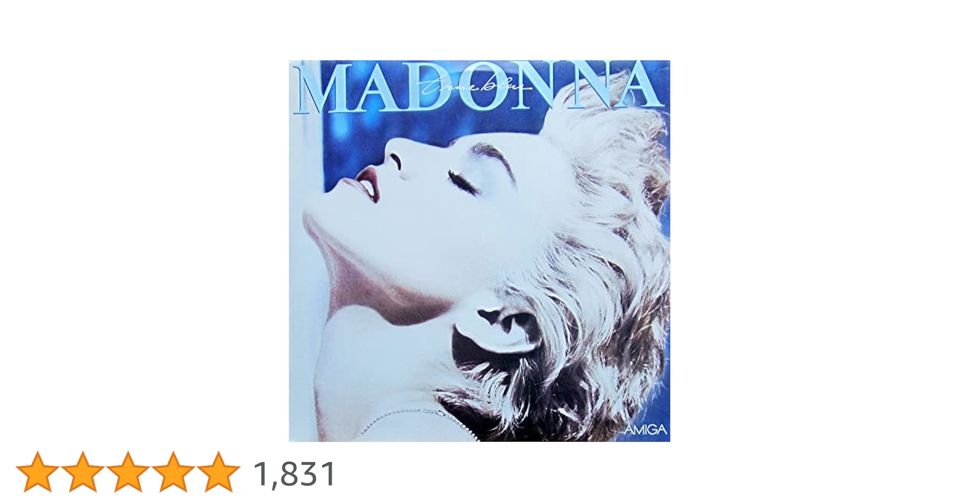 Amazon.co.jp: Madonna - True Blue - AMIGA - 8 56 288