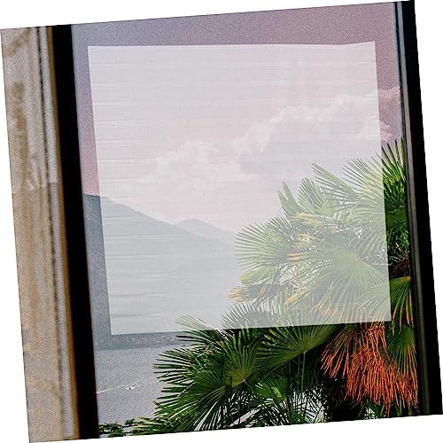 Vinilo decorativo para ventana privacidad blanco 100x45 cm miniatura 4
