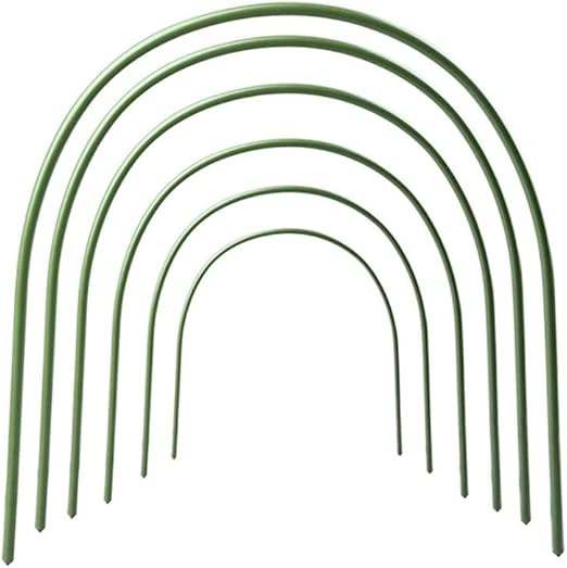 Amazon 在庫限り アーチパイプ 支柱 畑 グリーン 6本セット ビニールハウス 家庭菜園 ガーデニング 農作業 栽培 資材 園芸用品 農業資材 園芸支柱 アーチ支柱 トンネル支柱 農業用 支柱 園芸用支柱 ガーデン用品 園芸用具 園芸道具 農業用資材 園芸用結束用品 支柱パーツ