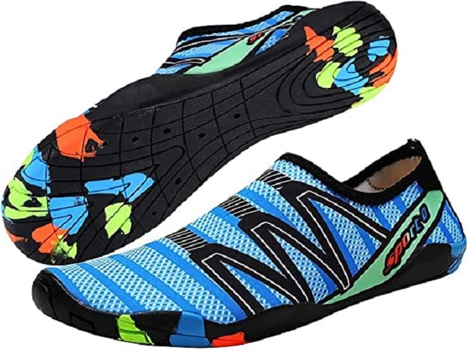 GenericSports Water Shoes Men Women Kids Quick Dry Shoes with 14 Drainage Holes for Swim Surf Yoga Beach Running Boating Snorkeling Diving