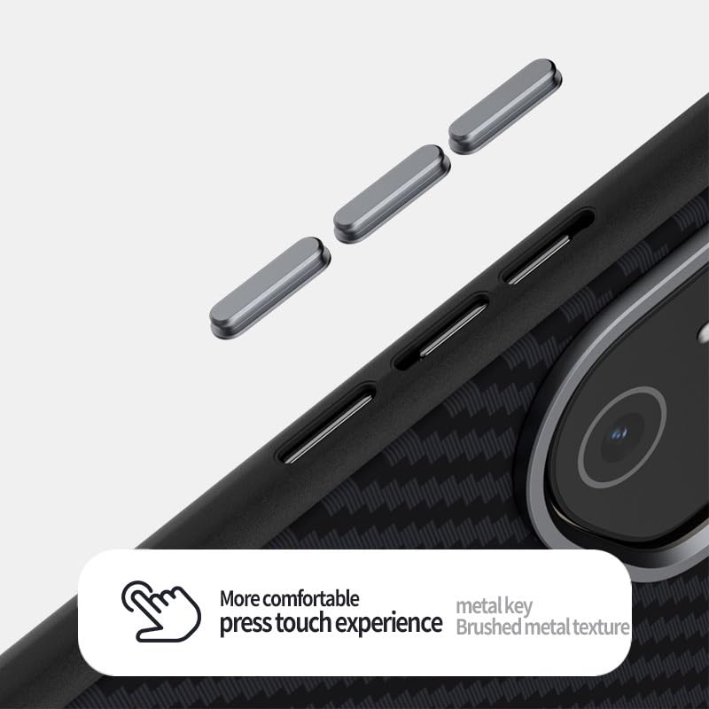 Coque fibre de carbone Honor 300 Pro au style minimaliste robuste - 5