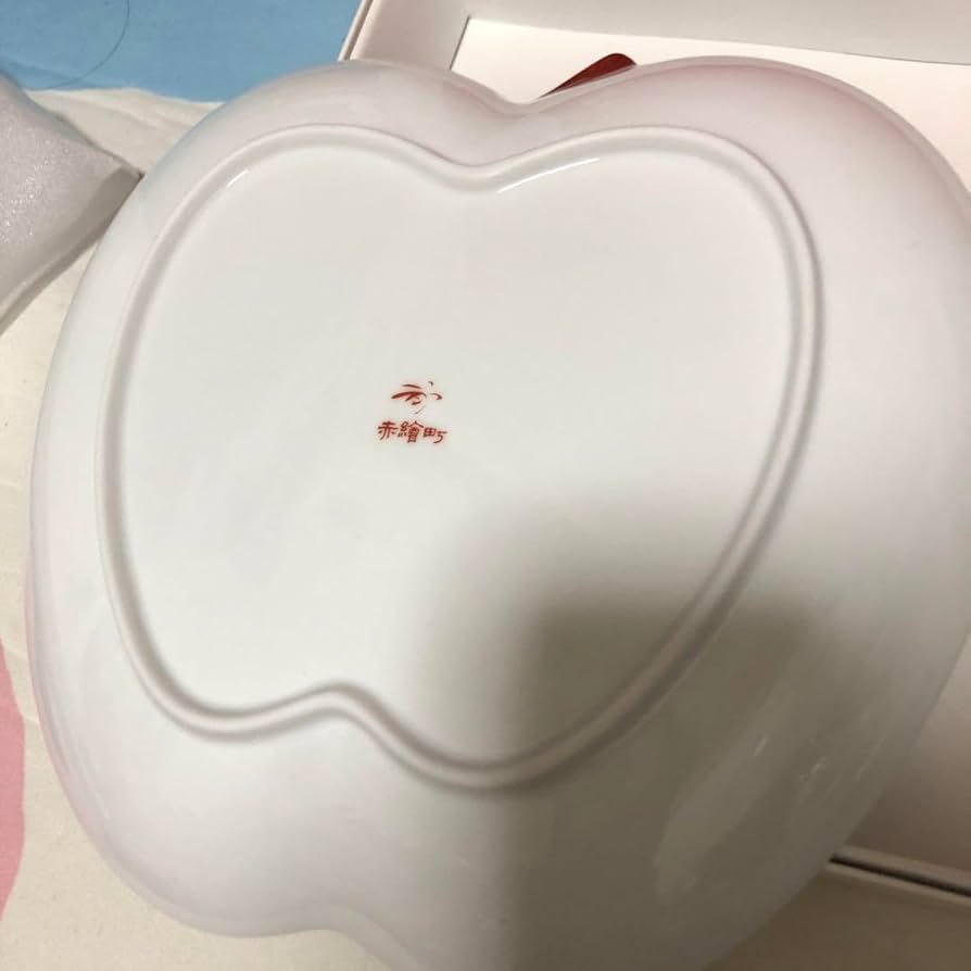 未使用 香蘭社 赤繪町工房 赤唐草・アップルディッシュ 5枚組 2025年