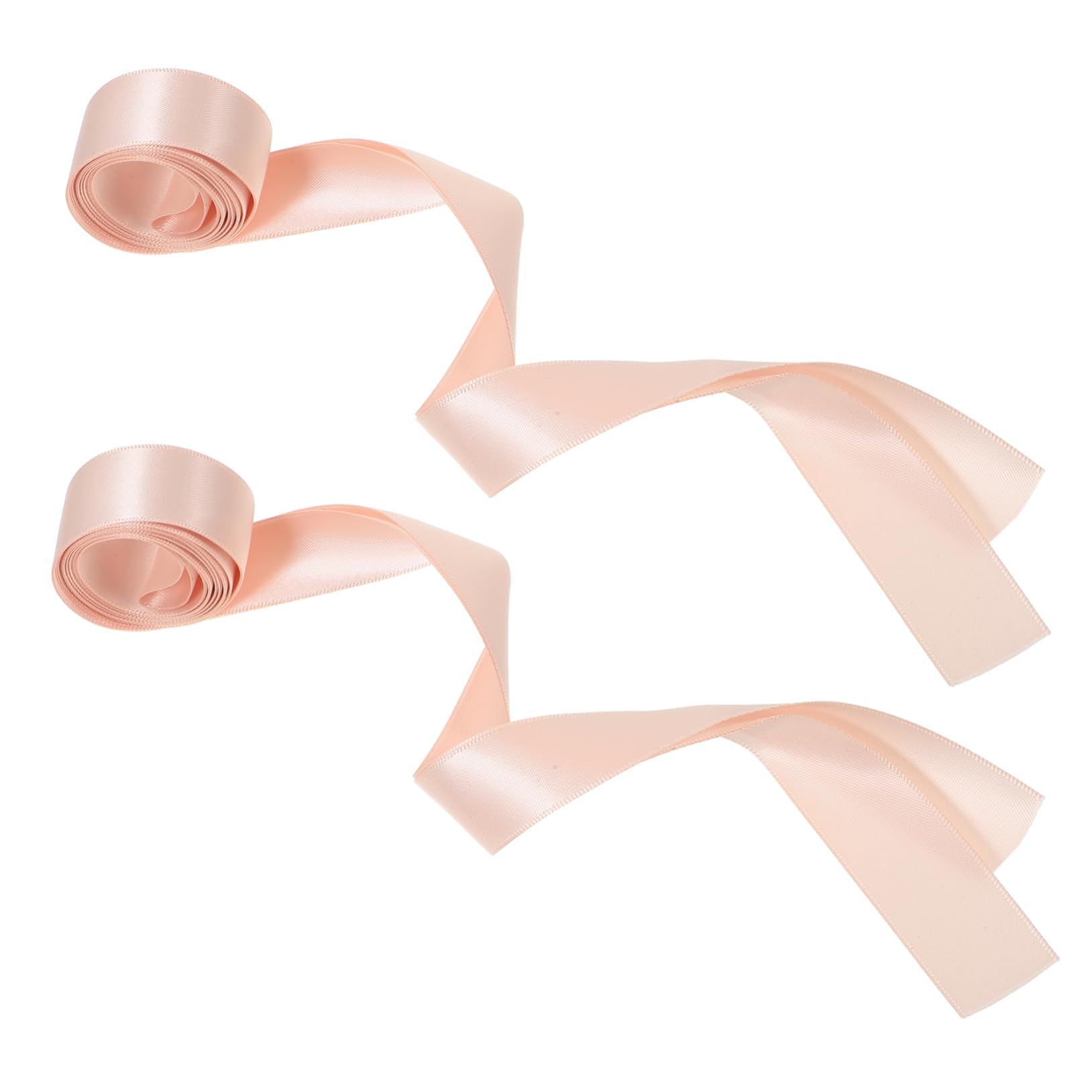 ifundom 2Pcs Satin Pointe Shoe Ribbons for Ballet Dance Easy to Sew Comfortable Fit for Performance Practice Ballet Accessories for Ballerinas
