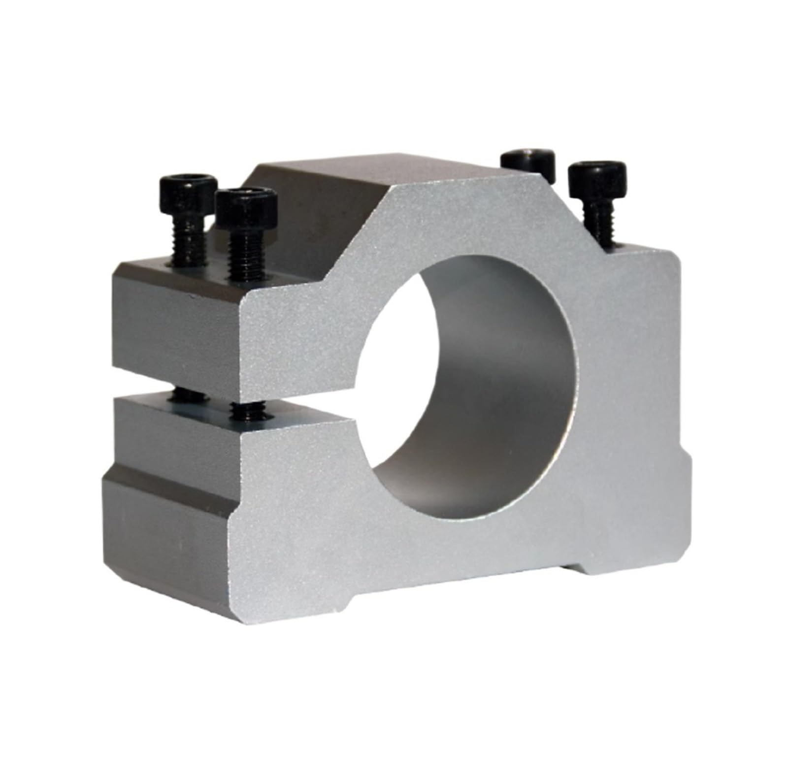 Lyvqzpwlr 44Mm Spindle Clamp， Cnc Spindle Motor Clamp， Aluminum Spindle Clamp Mounting Bracket For Cnc Engraving(44Mm)