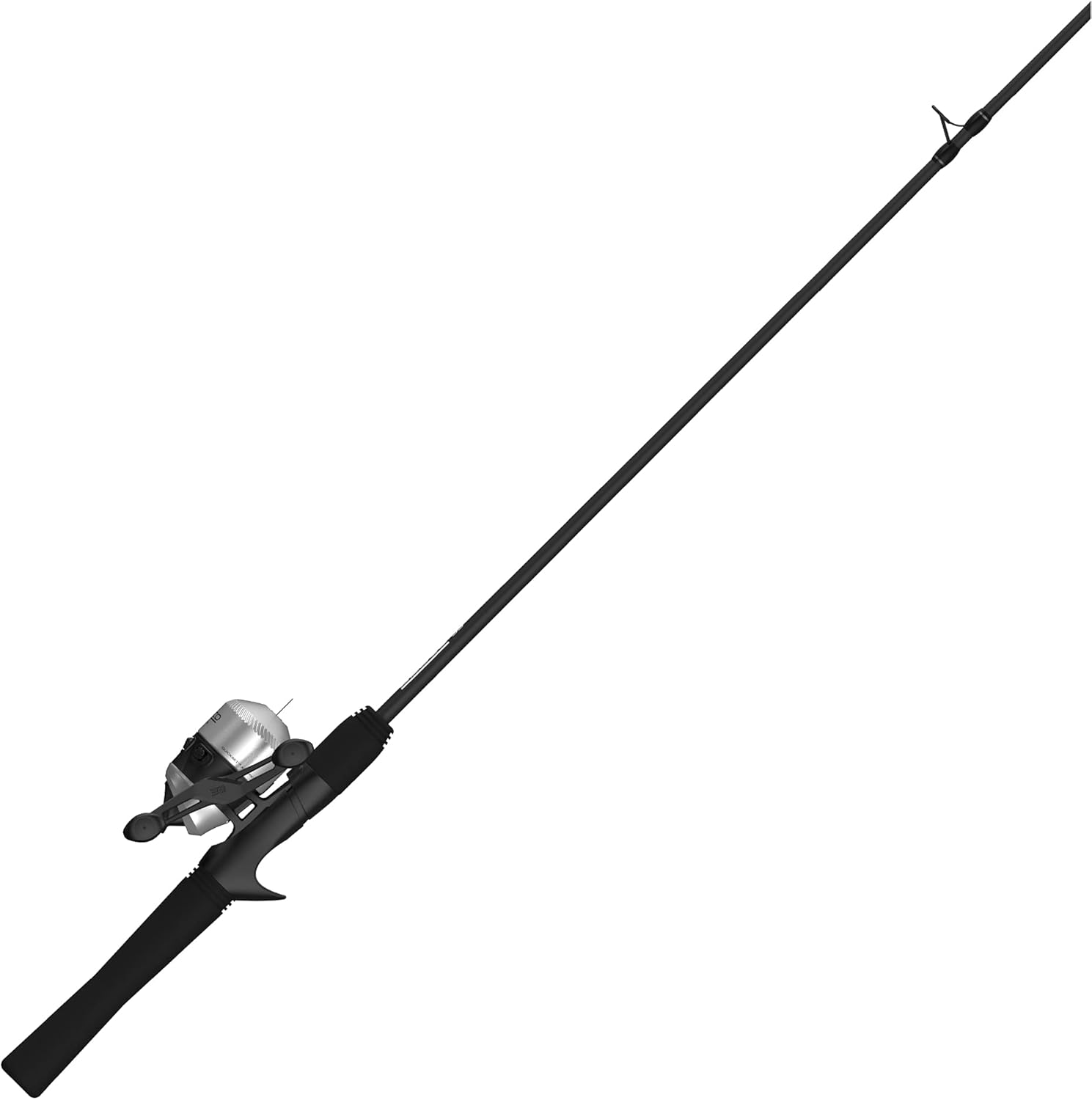 Zebco 33 Spincast Reel and 2-Piece Fishing Rod Combo, Comfortable EVA Handle, Quickset Anti-Reverse Fishing Reel with Bite Alert 5 Foot - Micro Spincast Rod Reel Combo