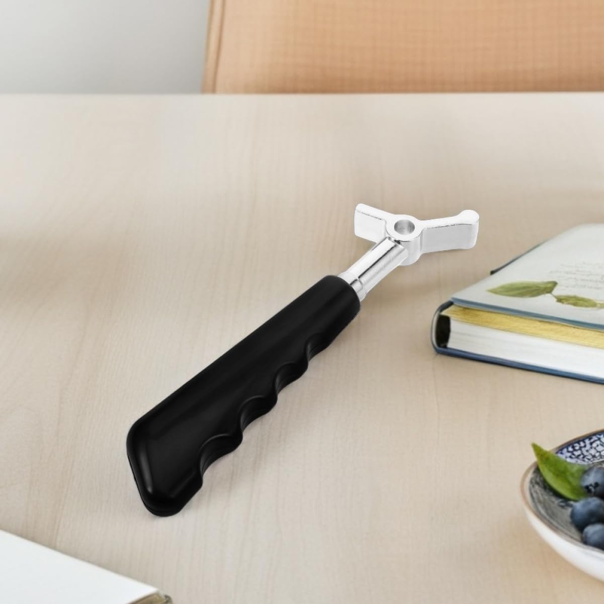 Poignée pour Machine à Glace 2 Pièces Levier de Commande Compatible Grosse Sorbetière, Accessoire de Rechange Ergonomique, Facile à Nettoyer, Usage Professionnel et Ambulant