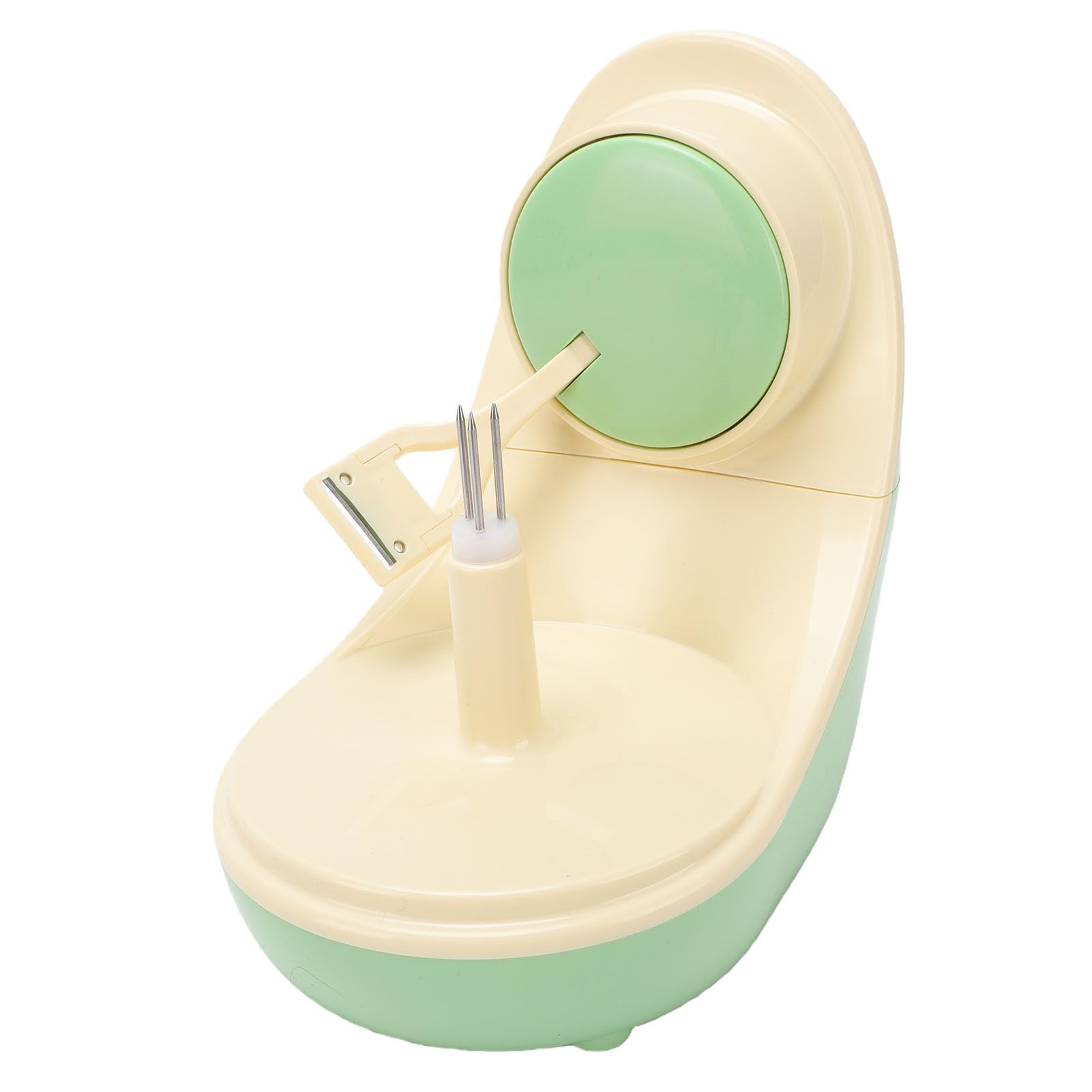 Zerodis Elektrischer Obstschäler Schnelle Ein-Tasten-Schälung (GREEN)