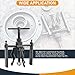 ATPEAM 3 Jaw Inner Bearing Puller - Heavy Duty Pilot Bearing and Bushing Removal Tool for Cars and SUVs