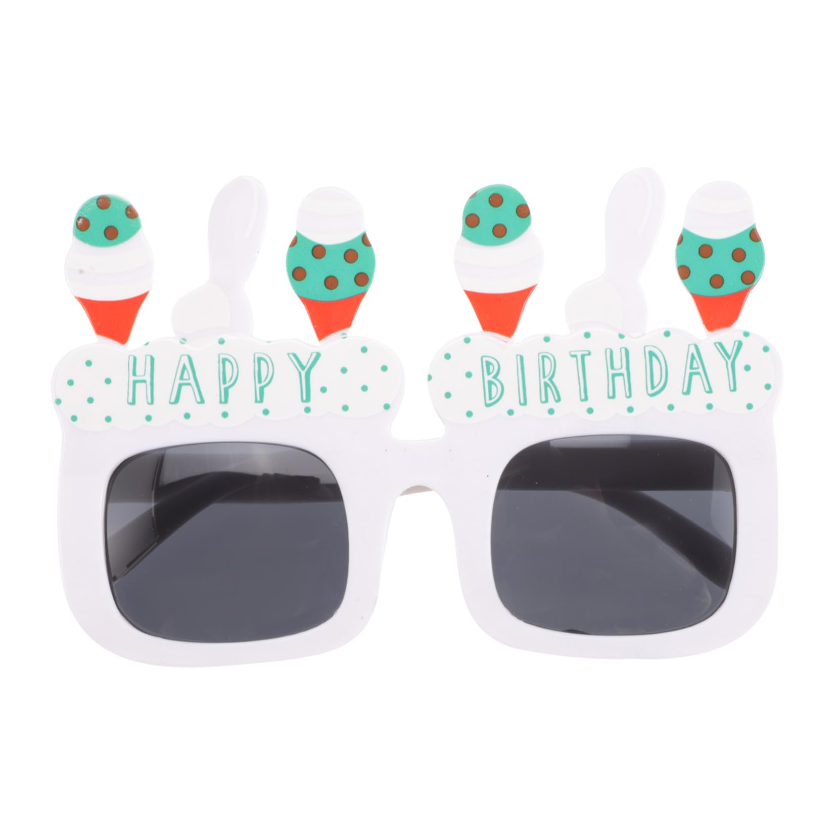 PartyKindom Funny Glasses Set Birthday Cosplay Props Abs Safe Material Lightweight Easy to Wear Store