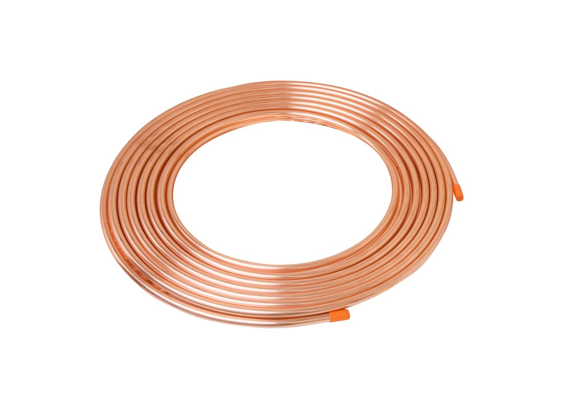 B and K Industries D08050P 1,2 cala OD na 122 cm miedziane rury