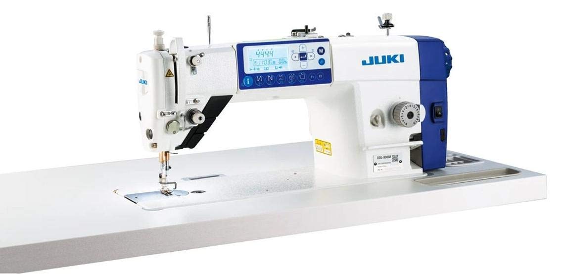 Juki DDL8000A Directdrive, Lockstitch USB Voice Thread Trimmer, Table