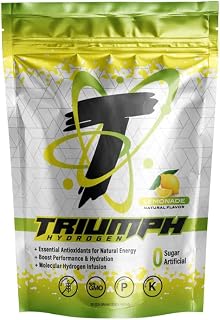 Electrolytes Drink Mix | H2 Hydration Packets with Molecular Hydrogen, Sodium, Potassium, Magnesium | Sugar Free | Lemonade | 20 Count