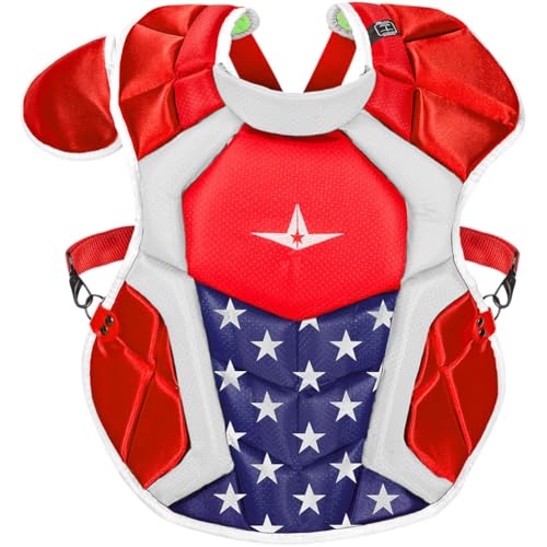 All-Star CPCC912S7XUSAUSA S7 Axis™ Chest Protector/Meets NOCSAE/Ages 9-12 USA