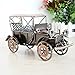 DinQ Metal Antique Vintage Car Model Home Décor Handmade Handcrafted Collections Collectible Vehicle (Bronze)