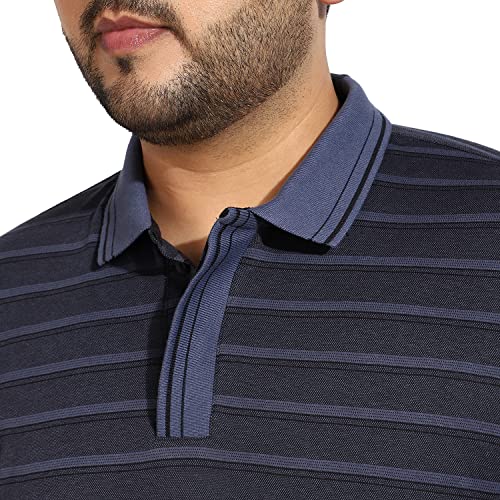 Image of CAHOOT Instafab Plus Men's Polo Neck Half Sleeve Regular Fit T-Shirt for Casual Wear | Modern Clothing T-Shirt Crafted with Comfort Fit and High-Performance for Everyday Wear
