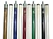 ASKA Set of Wrapless 2-Piece Billiard Pool Cue Sticks L3, 58