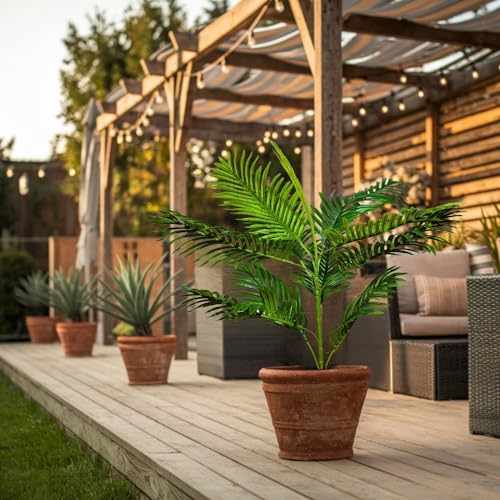 Image of Kayra Decor 3 Feet Artificial Palm Tree for Home Decor | Artificial Plants with Pot