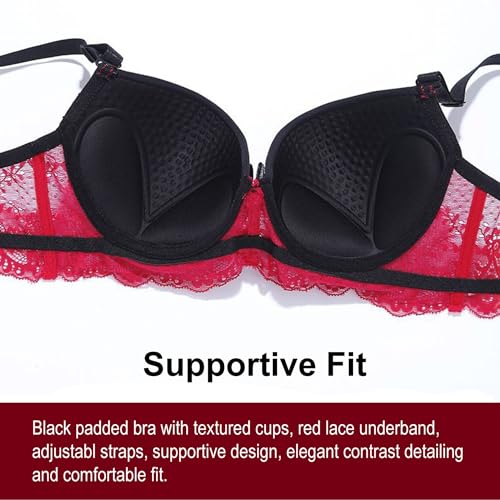 Image of secret lives Polyester Lace Women Bridal Underwire Padded Hipster Lingerie Set