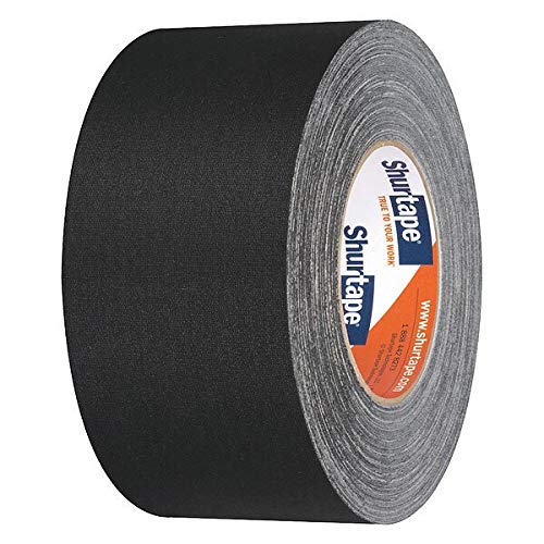 Duct Tape, Black, 72mmx55m, Light DutyPK16
