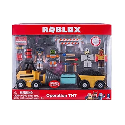 Roblox Action Collection - Operation TNT Playset [Includes Exclusive Virtual Item]