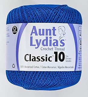 Aunt Lydia's Classic Crochet Thread Size 10-Dark Royal