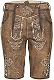 TRAGEKOMFORT & PASSFORM - Verfügbar ist die orig bayerische Kurzhose in den Größen 36, 38, 40, 42, 44, 46. Die hose fällt normal aus und trägt sich aufgrund des echten Leders sehr gut ein