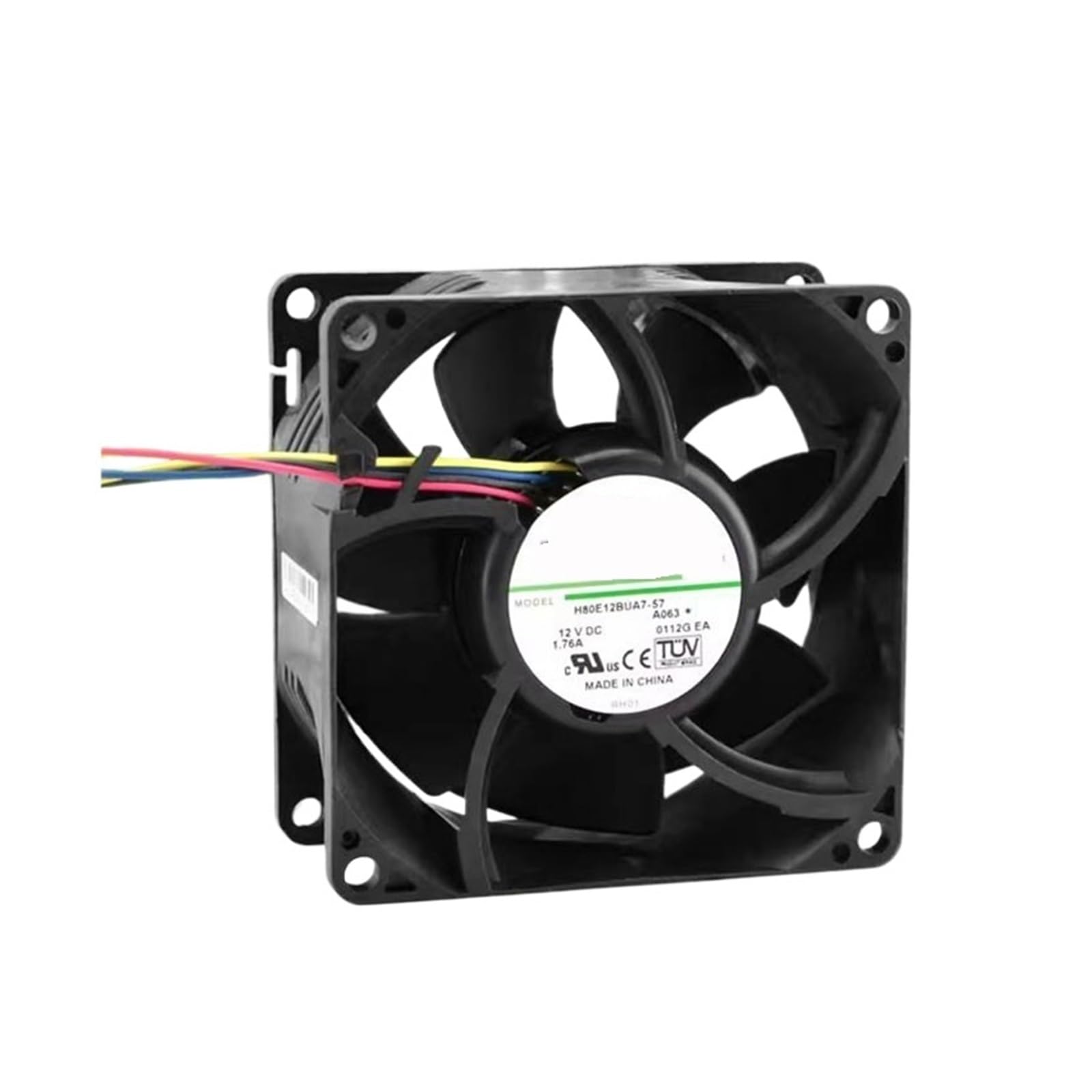 GJEXXPTST H80E12BUA7-57 12V 1.76A 8038 80x80x38mm Cooling Fan