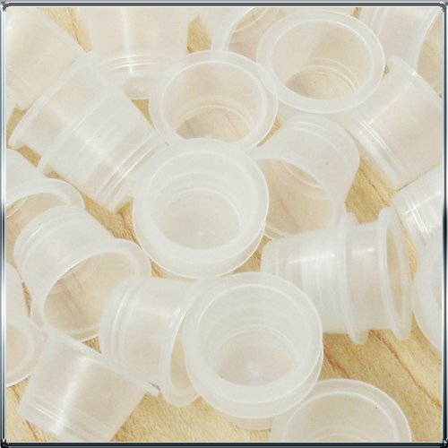 100 Pieces Large Tattoo Ink Caps Cups Supplies 16