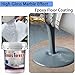 Louis Forest Epoxy Floor Paint, 2025 New Epoxy Colored Sand Floor Paint, 0.5 Kg High-Gloss Marble Effect Garage FloorPaint Self Leveling for Indoor and Outdoor (Gray,0.5KG)