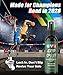 GJQ Basketball Grip Spray 4 OZ, 2 in 1 Restore & Improving Shoe Spritz Non-Sticky Sole Bottom Basketball Accessory